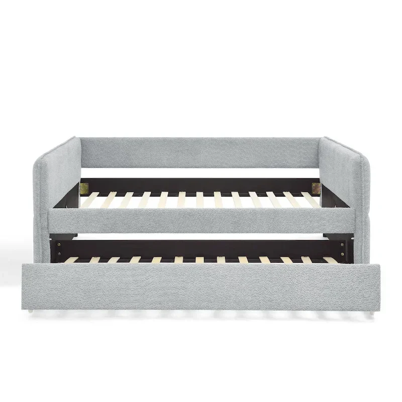 Full Boucle Daybed with Trundle