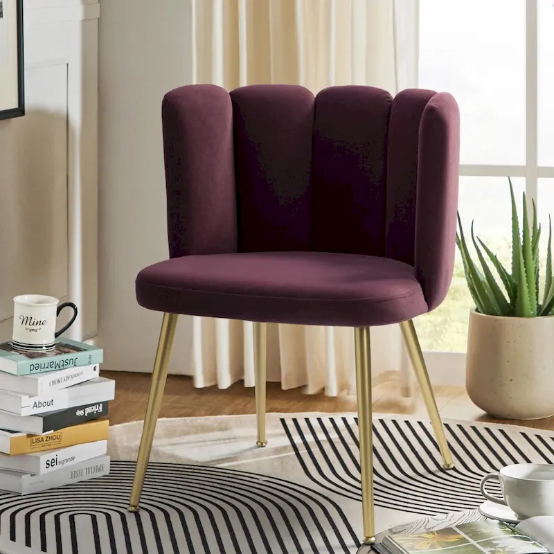 Anjela Side Chair with Tufted Back