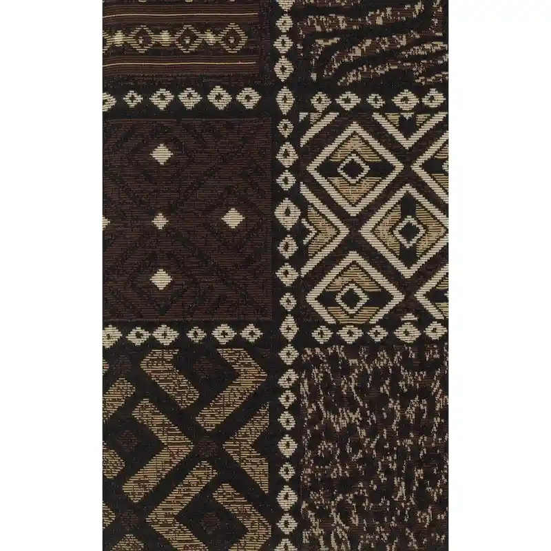 Bali Rattan Swivel Rocker with Tapestry Cushion