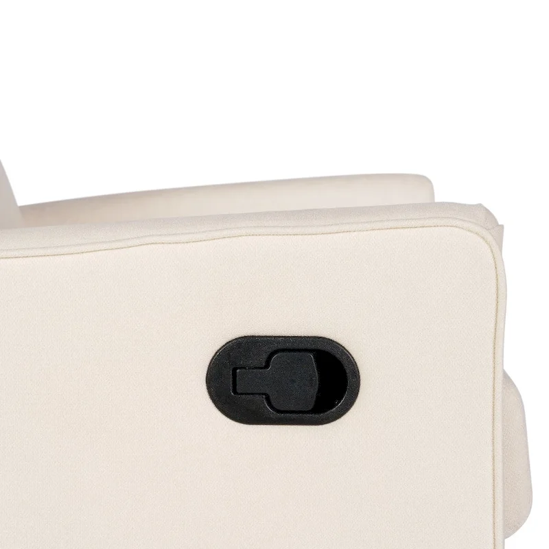 Manual Rocking Recliner Chair with Swivel and Gliding Motion