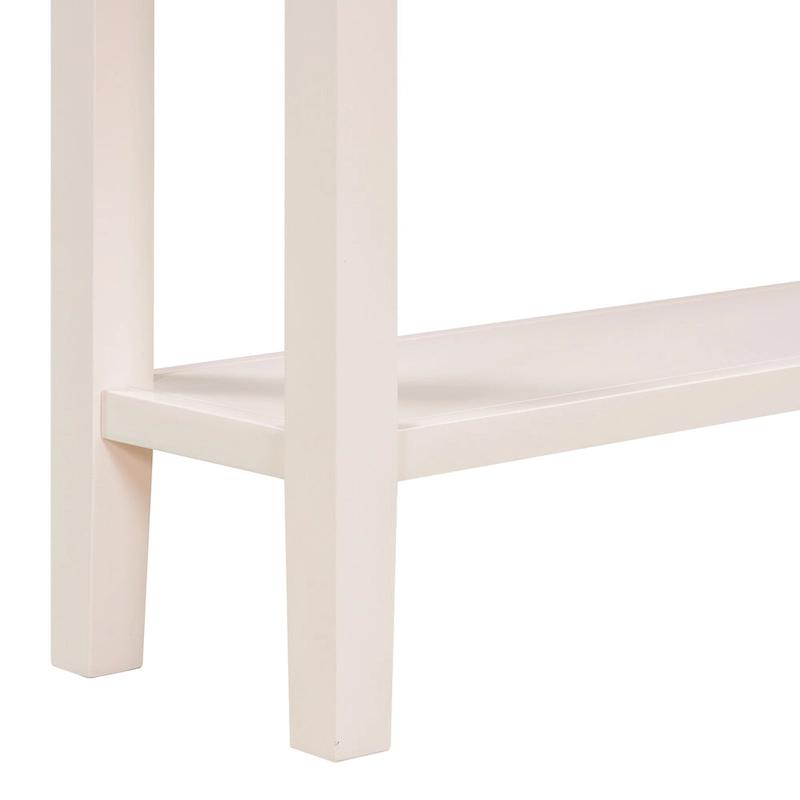 High-Quality Entryway Console Table with 4 Spacious Drawers & 1 Bottom Shelf