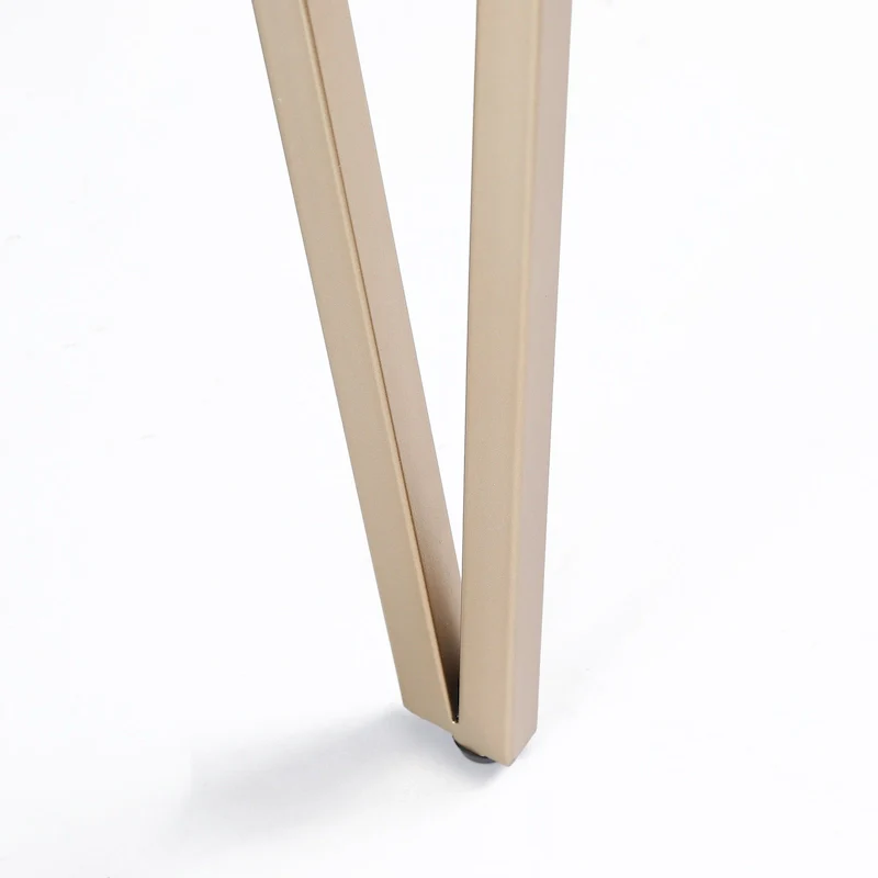 Wood and Metal Coffee Table - 46.13 W