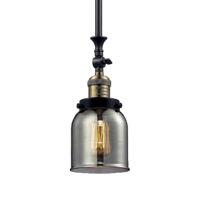 Innovations Lighting Small Bell 5  Wide Adjustable Mini Pendant
