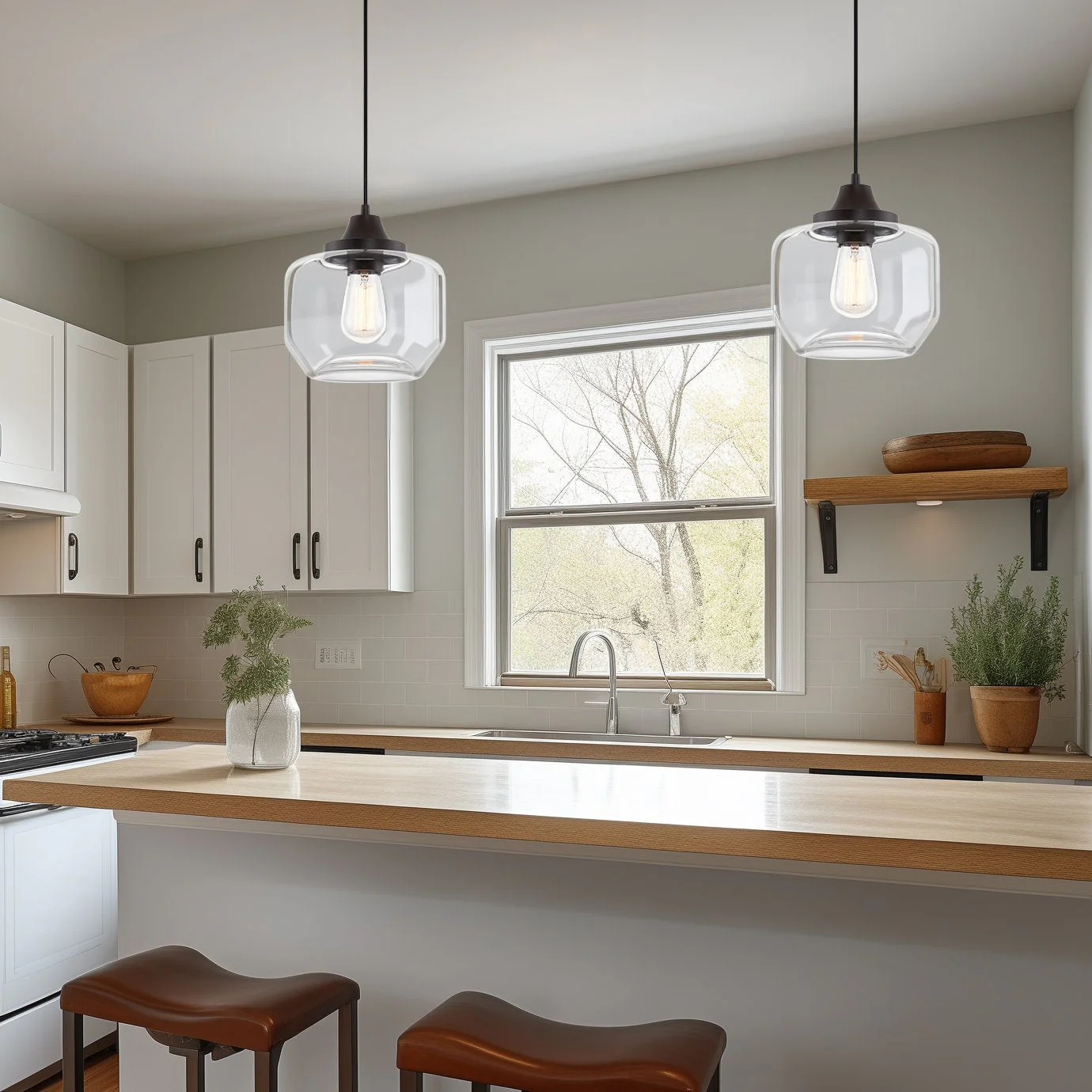 Maia 10 Modern Farmhouse Pendant Light