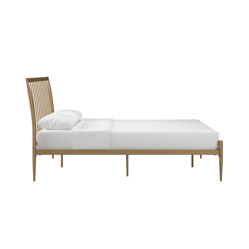 Parkcrest Gold Metal Bed by iNSPIRE Q Bold
