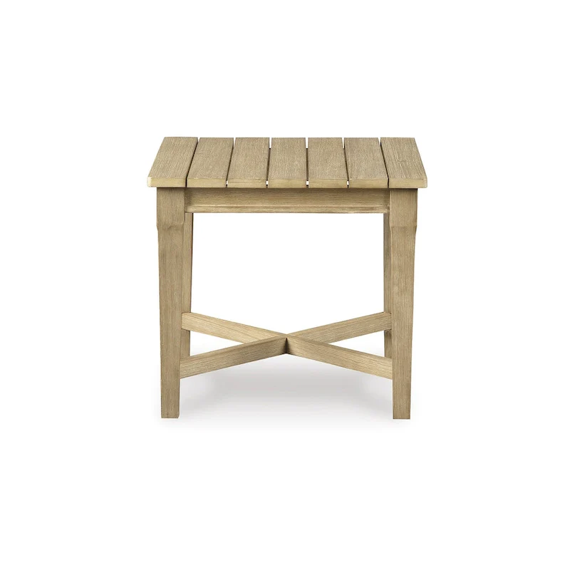 Silo Point Brown Square End Table