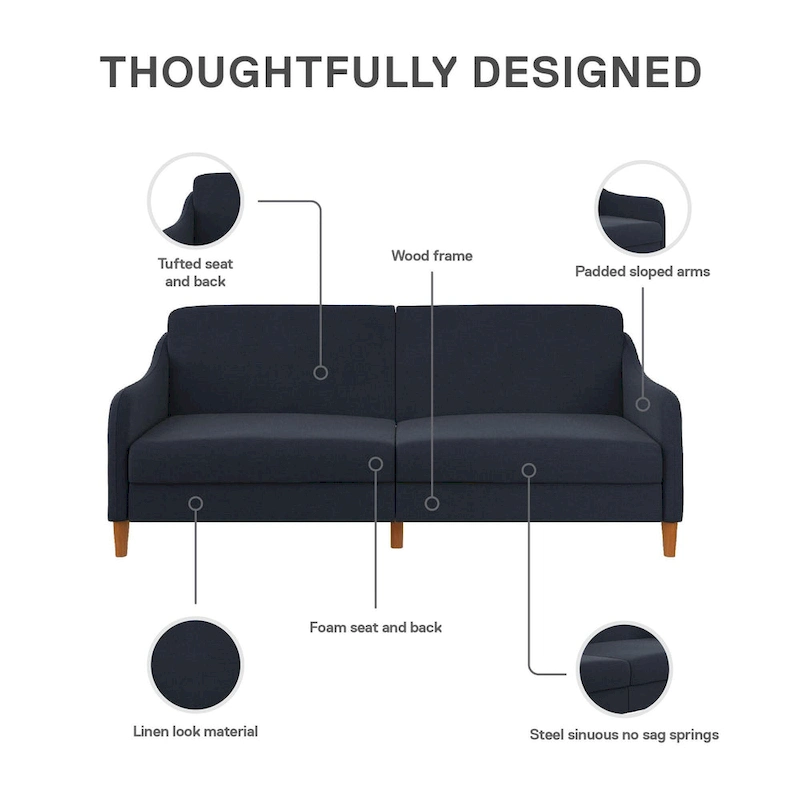 Avenue Greene Jayson Coil Futon