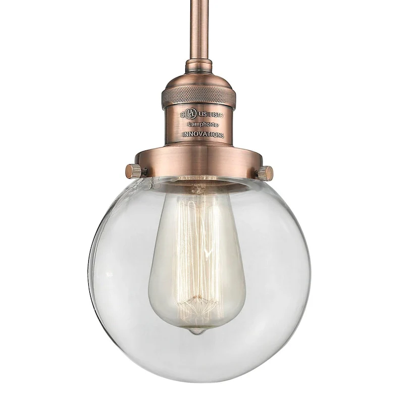 Innovations Lighting Beacon Single Light 6  Wide Mini Pendant with