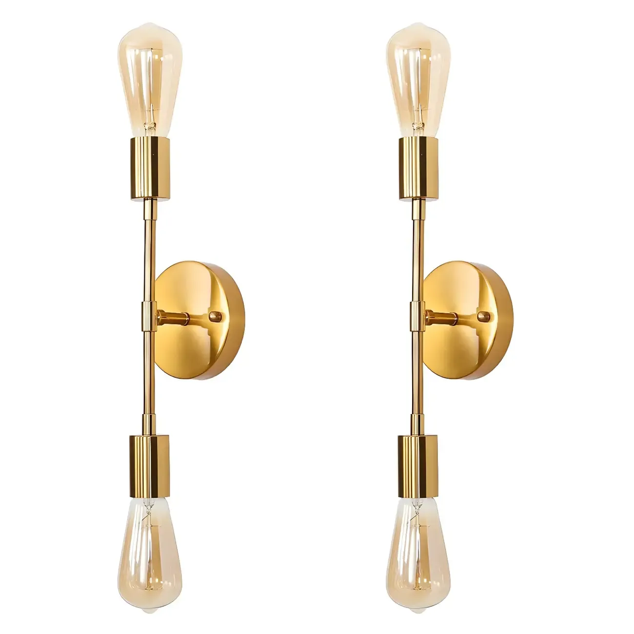 Modern Gold Up Down Bathroom Vanity Light