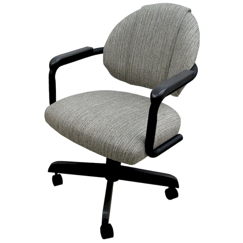 Swivel Tilt Kitchen Caster Chair with Wheels M-79 - 18 inch Seat