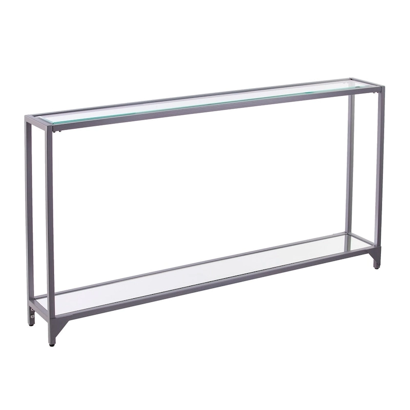 SEI Furniture Glenn Narrow Metal Console Table