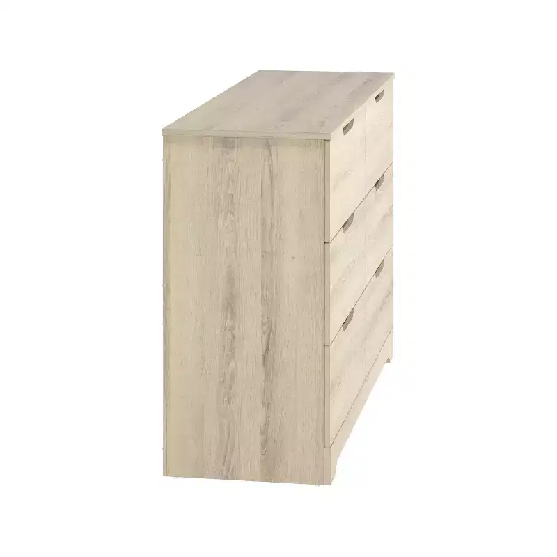 Galano 6 Drawer Dresser with Manufactured Wood Construction 47 W  15.6 D  31.7 H