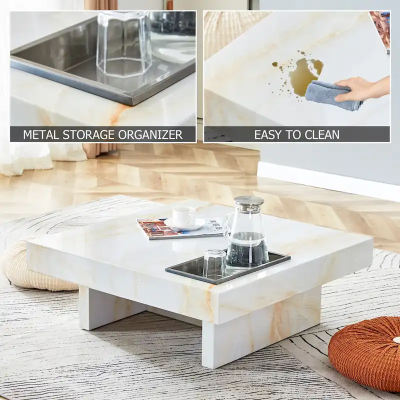 Modern and practical coffee table