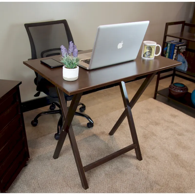 Bamboo Frame Folding Desk
