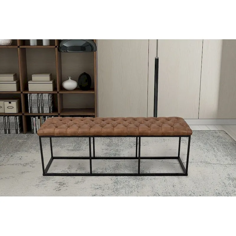 Carbon Loft DeAngelo Faux Leather Decorative Bench