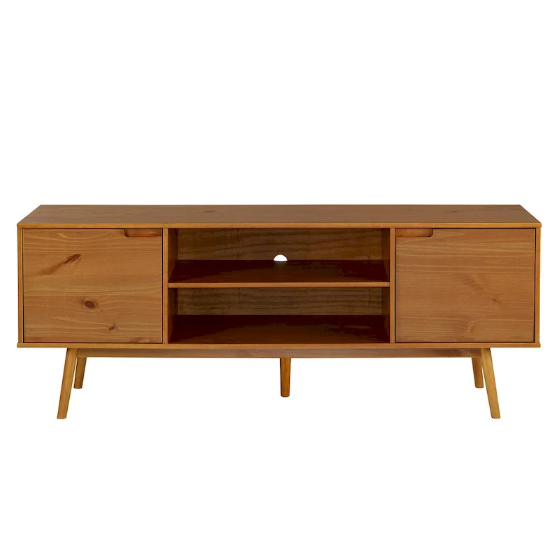 Middlebrook 70-inch Mid-Century Solid Wood TV Stand
