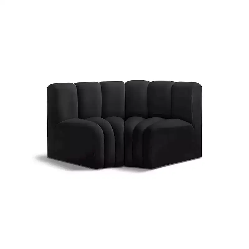 Meridian Furniture,Arc Velvet Modular Sofa