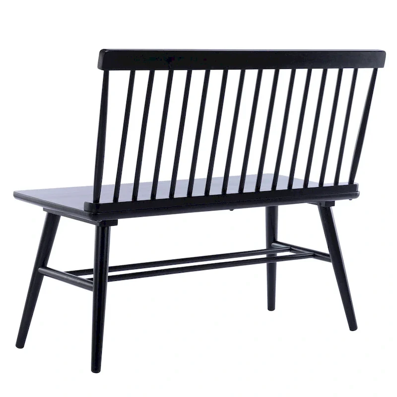 Entryway 40L Solid Wood Dining Bench with Spindle Back