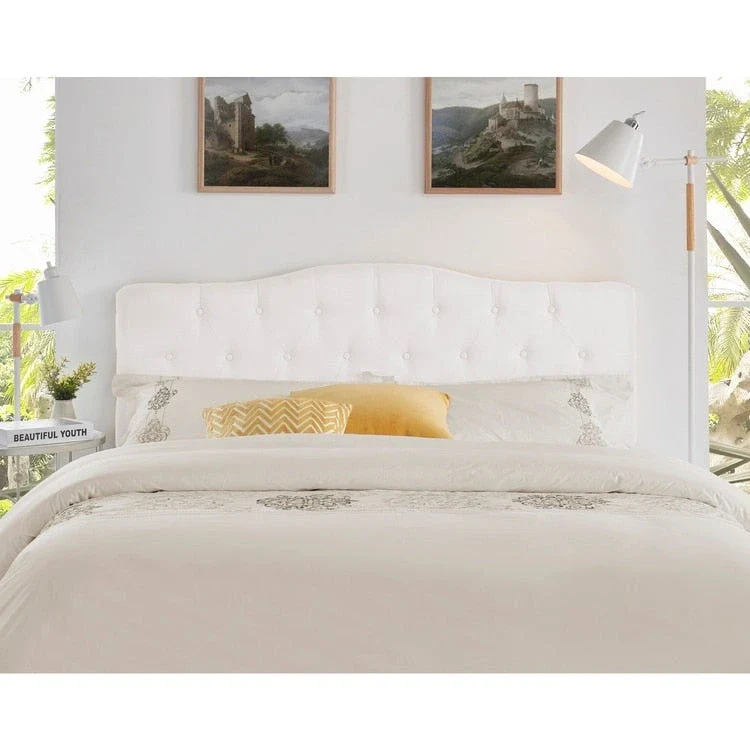 Cecilia Button Tufted Upholstered Headboard, Height Adjustable Headboards,Bed Backboard Premium Padded Fabric Headboard