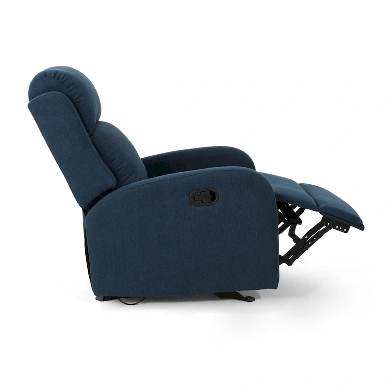Alouette Fabric Rocking Recliner by Christopher Knight Home