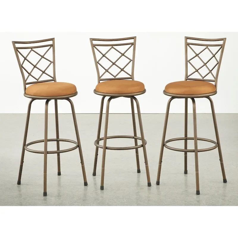 Adjustable Height Swivel Stools (Set of 3)