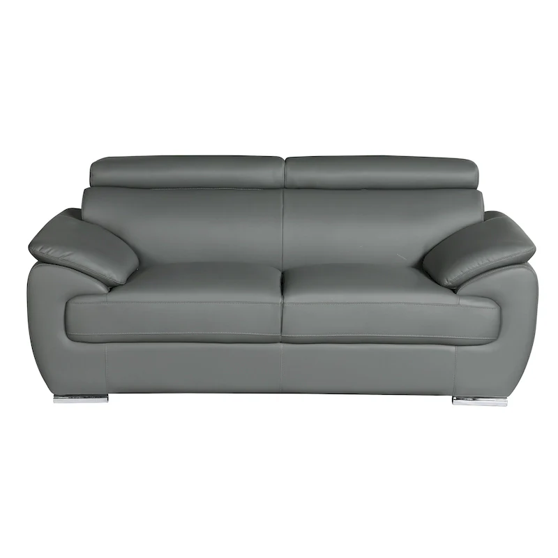 Genuine Leather Loveseat