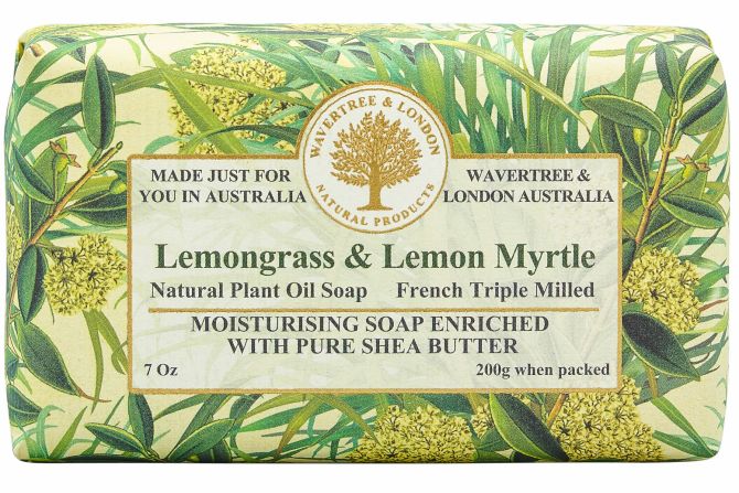Wavertree & London Soap Lemongrass & Lemon Myrtle 200g