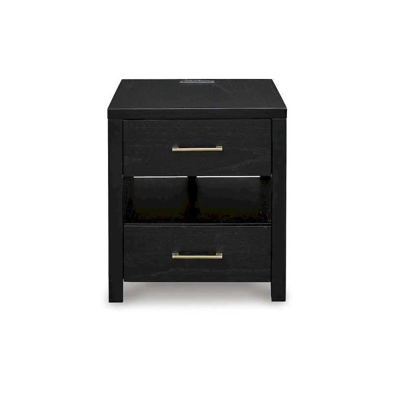 Signature Design by Ashley Winbardi Black End Table - 22 W x 24 D x 24 H