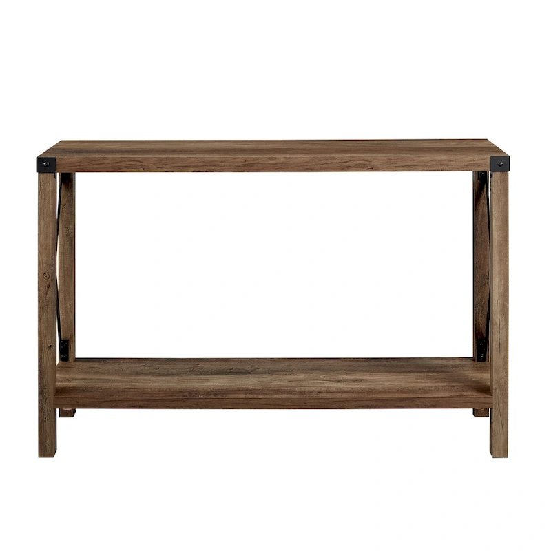 Middlebrook 46-inch X-frame Farmhouse Entry Table