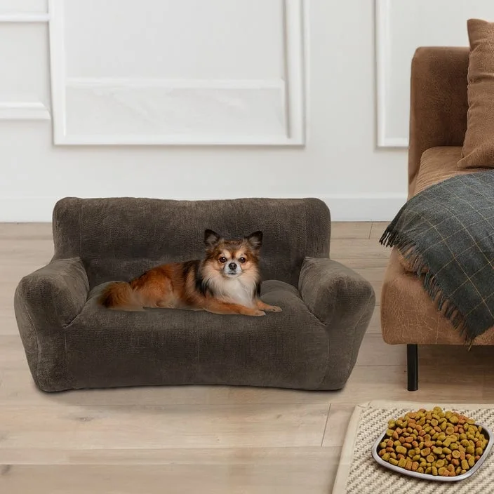 MCombo Pet Couch Sofa Bed Dog Bed for Small Medium Dogs, Fabric 0374