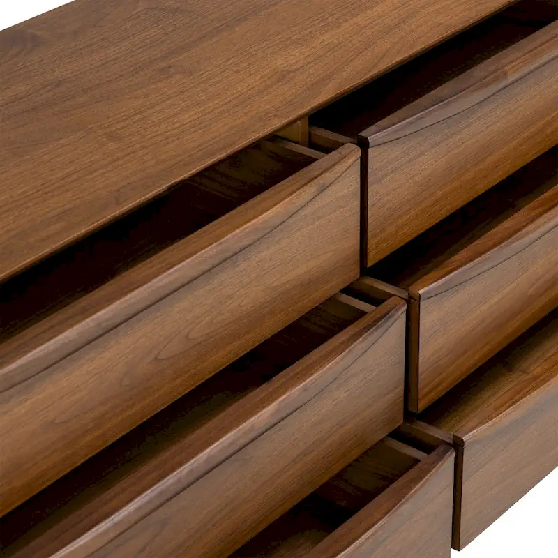 Poly and Bark Cura 63 Dresser in Walnut