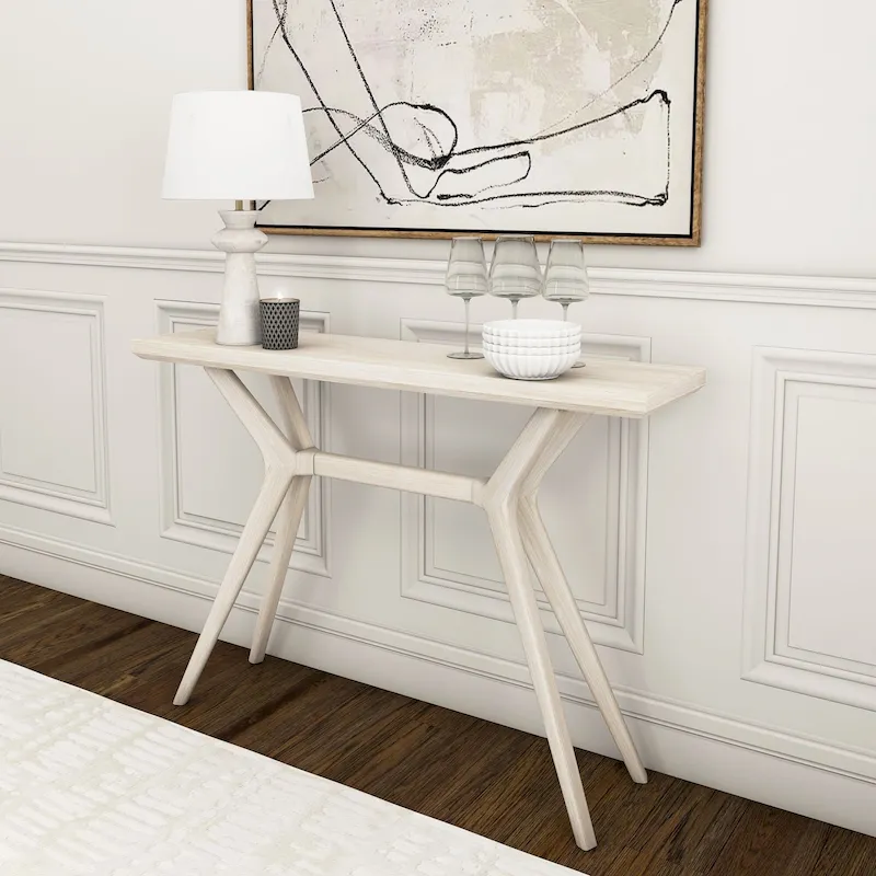 Plank and Beam Verso Cross Leg Console Table - 46