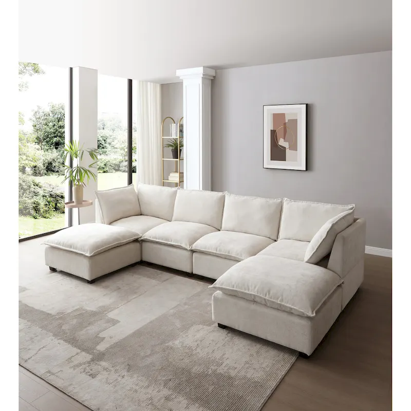 130 Inch Modular Sectional Sofa