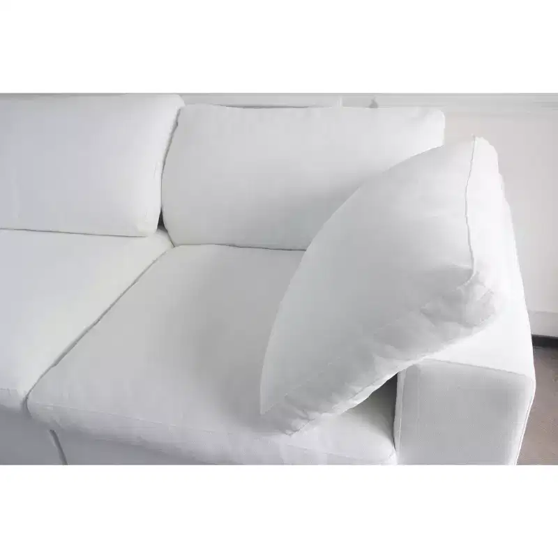 1 Piece Sofa Seater With ArmrestFilled With Down