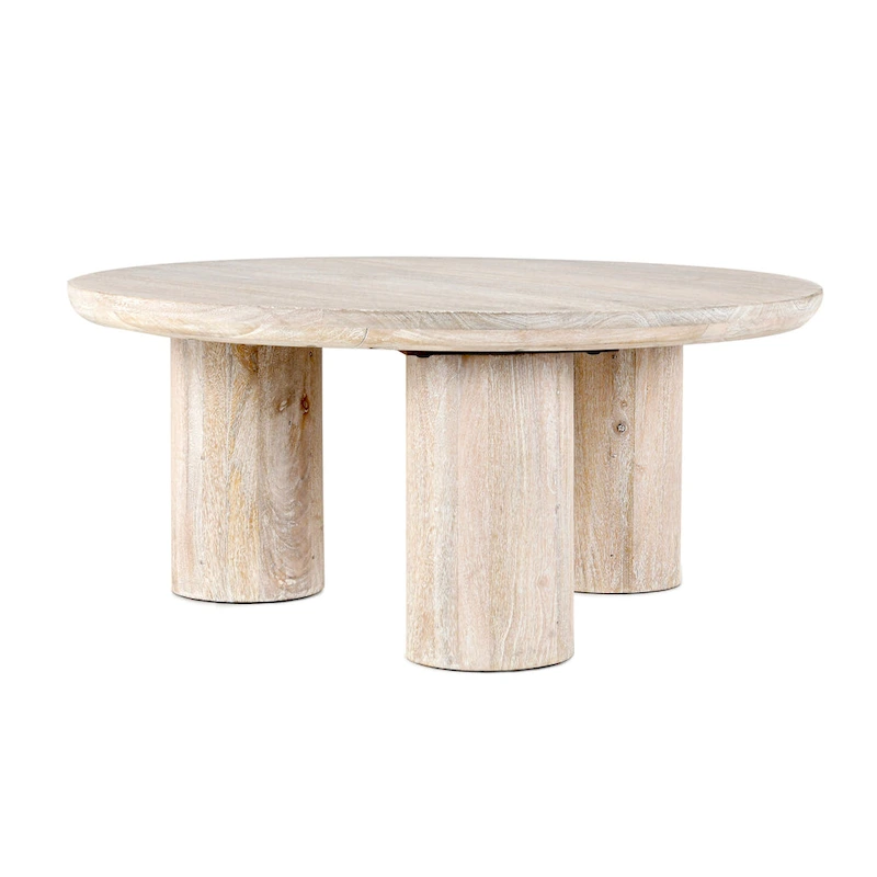 Beau Round Coffee Table by Kosas Home