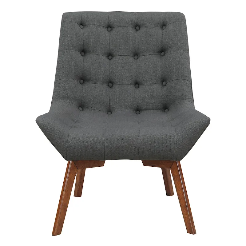 Shelly Tufted Chair with Coffee Legs
