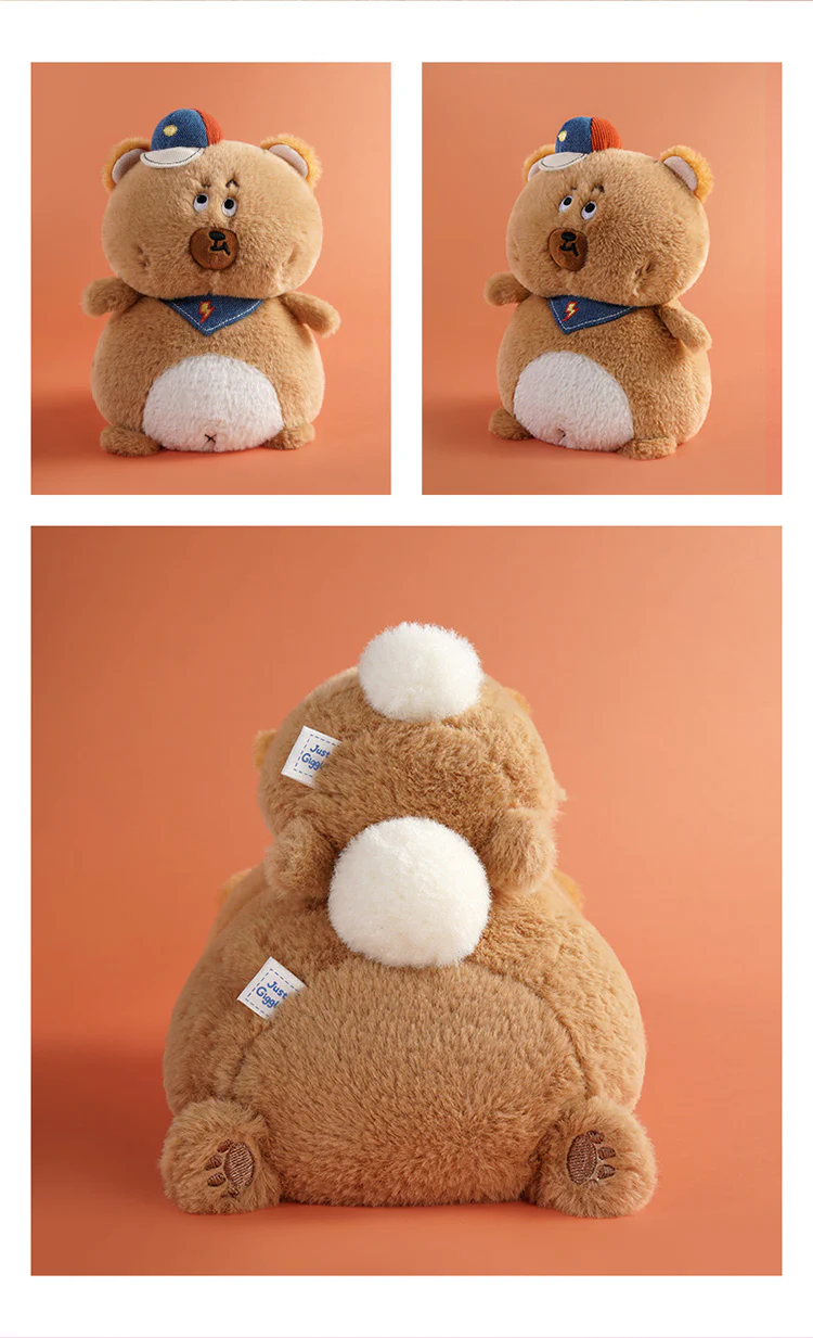 Glee Beanx  – Chubby Series Keycharm - Bob the Bear 13cm