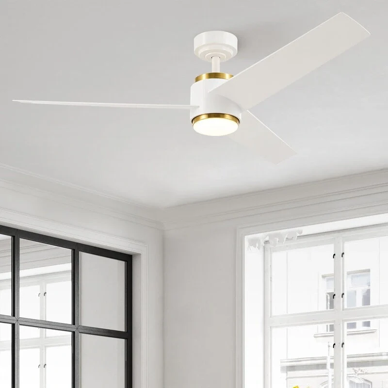 CO-Z 52  LED Ceiling Fan with Dimmable Light Kit and Remote Control - 52 Inches