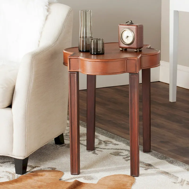 SAFAVIEH Katheryn Brown End Table - 27Wx21Dx24H