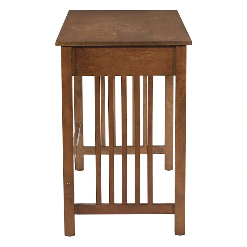 OSP Home Furnishings 1-drawer Ash Oak Mission Desk
