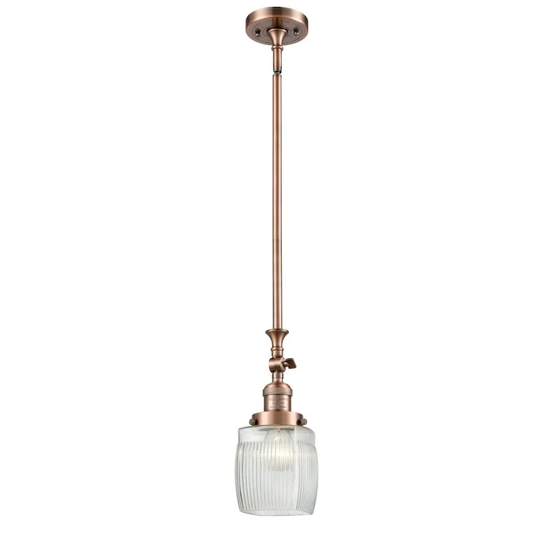 Innovations Lighting Colton Single Light 6  Wide Mini Pendant