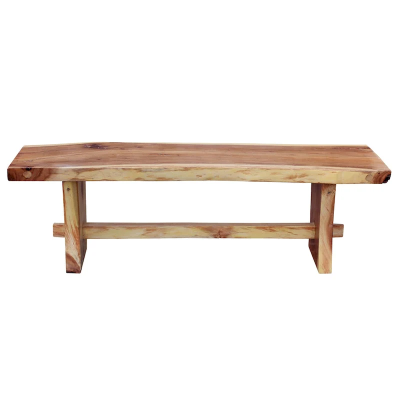 Backless Bench, Approximately 69 Inches In Length.