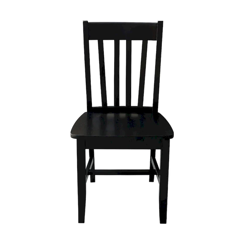Quince Solid Wood Schoolhouse Chairs, Set of 2
