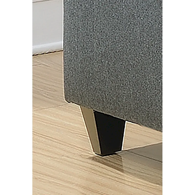 Bobkona Troy Plush Polyfiber 2-piece Sofa and Loveseat Set