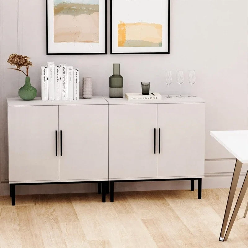 Modern Buffet Cabinet - 15.7D x 31.1W x 31.5H