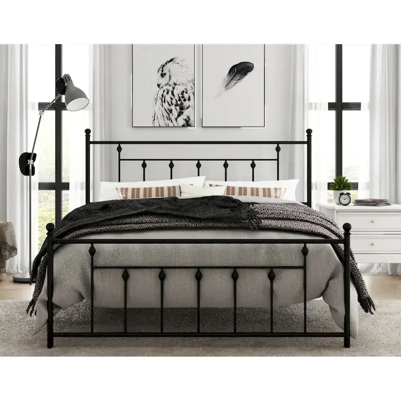 Melia Metal Platform Bed