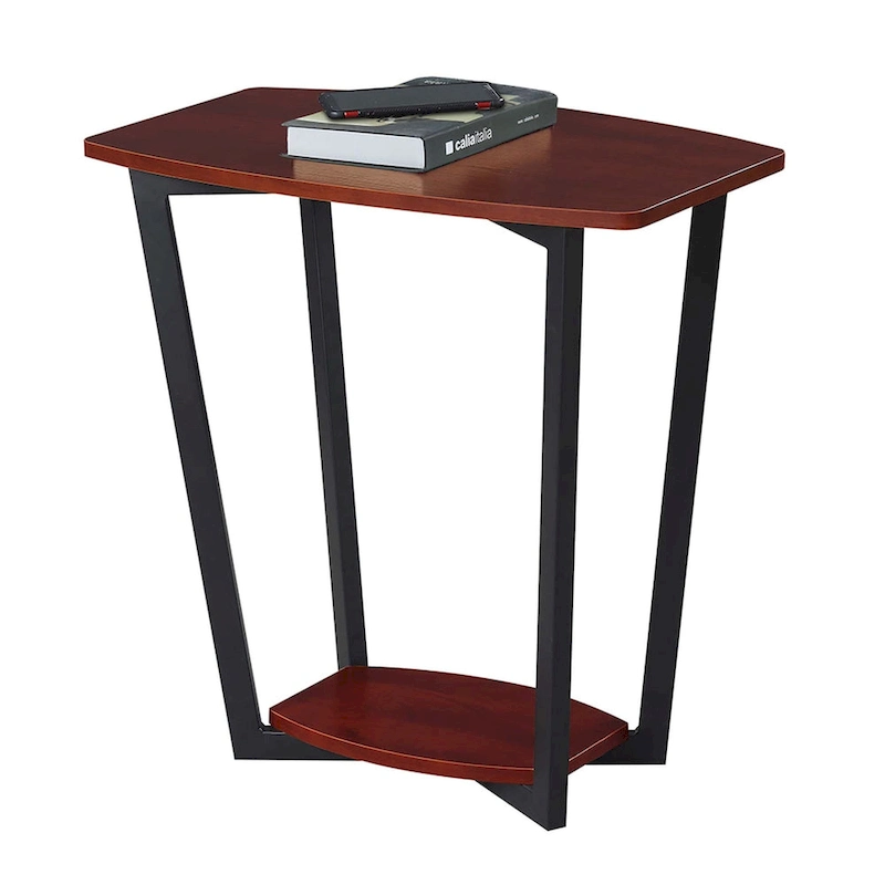 Convenience Concepts Graystone End Table with Shelf