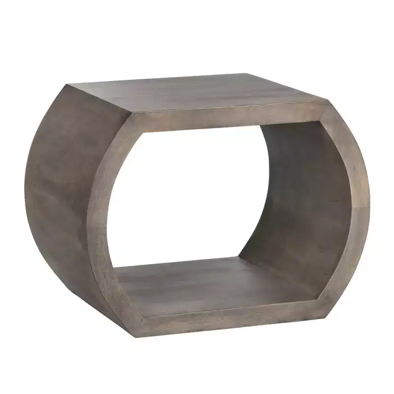 Crestview Collection Rectangle Brown Solid Wood Accent_End Table