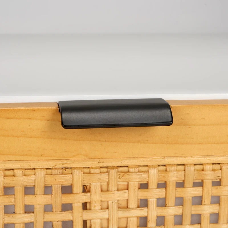 SAFAVIEH Kaitlyn 2-Drawer 1-Shelf Entertainment Media Stand (Fits Up To 55  Flatscreen TV) - 48Wx16Dx17H