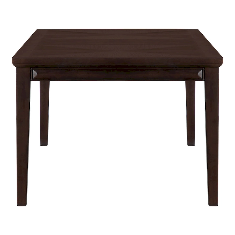 Furniture of America Chase Modern 90-inch Wood Extendable Dining Table with 18-inch Leaf